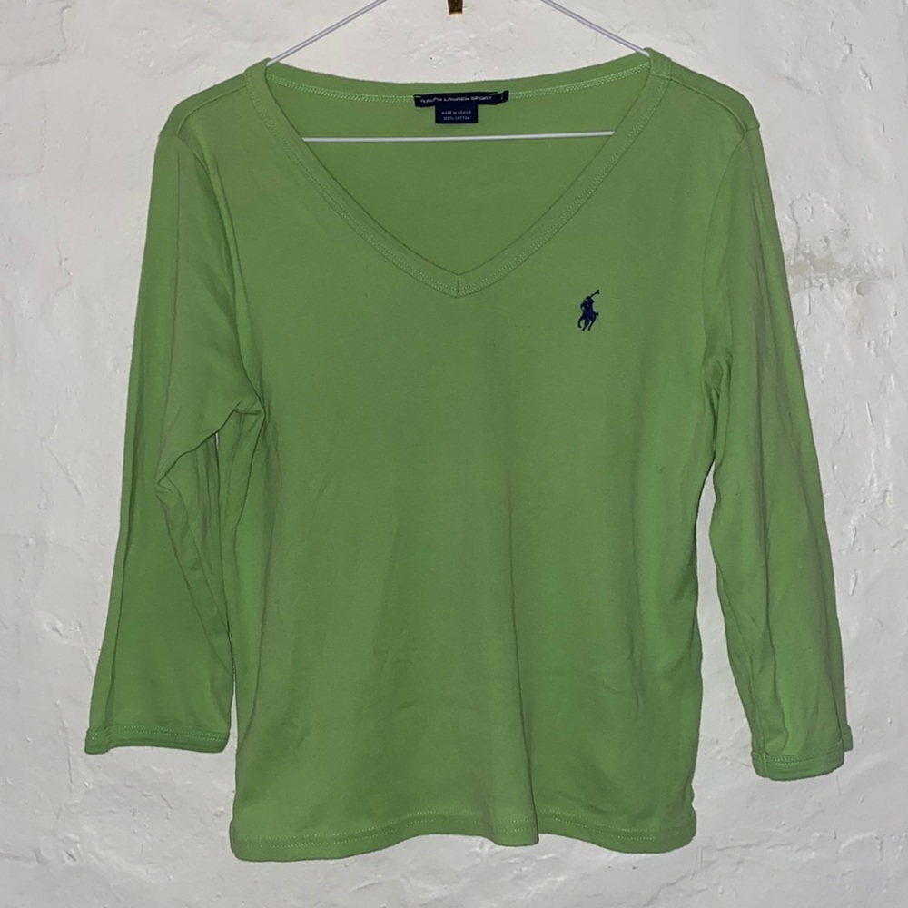 VTG Ralph Lauren Sport Cotton Crop Tshirt